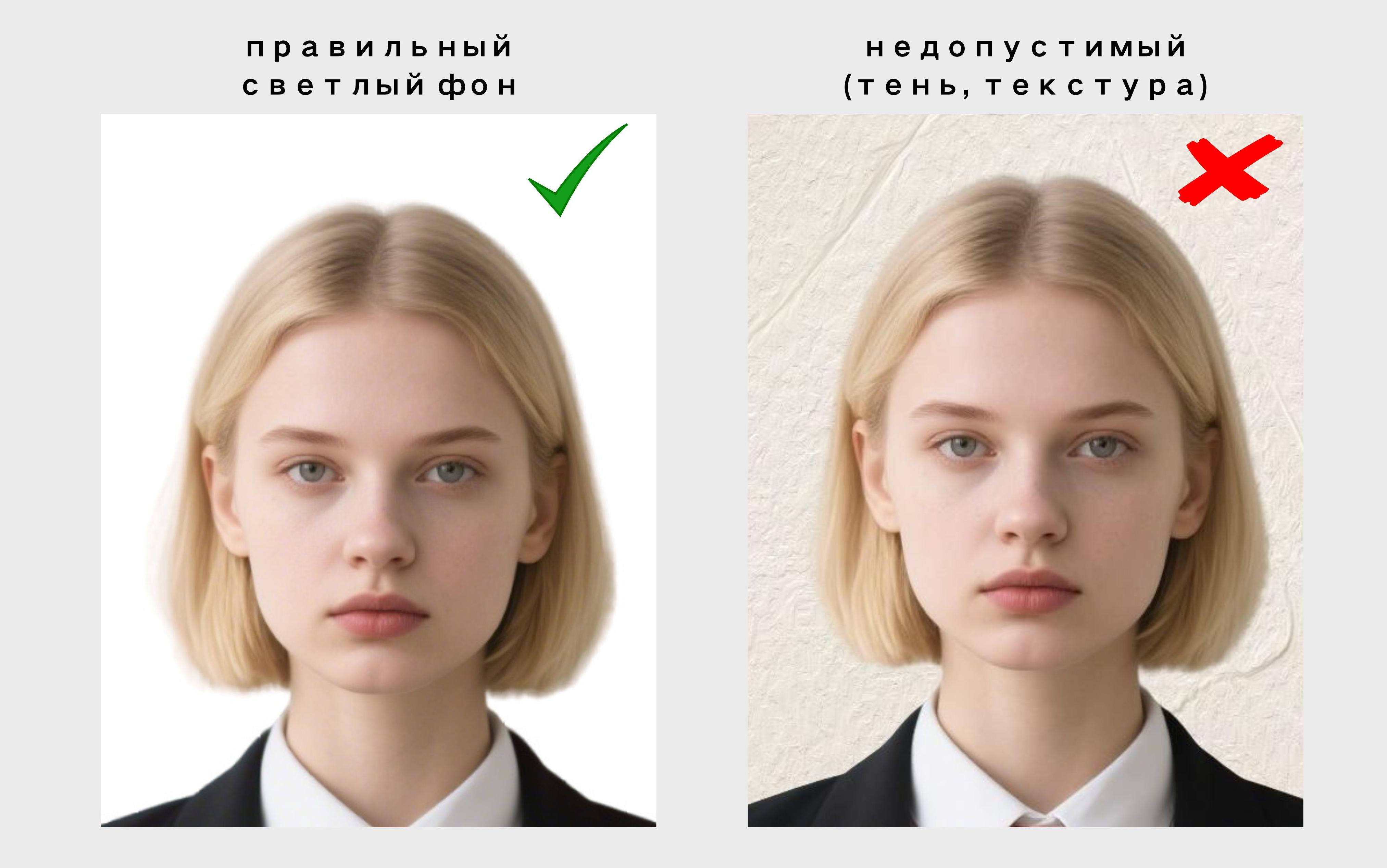 Допустимый и недопустимый фон