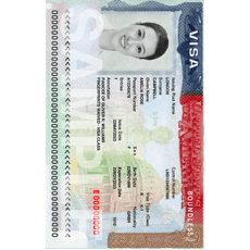 US Visa Photo 2x2 inch (51x51 mm)